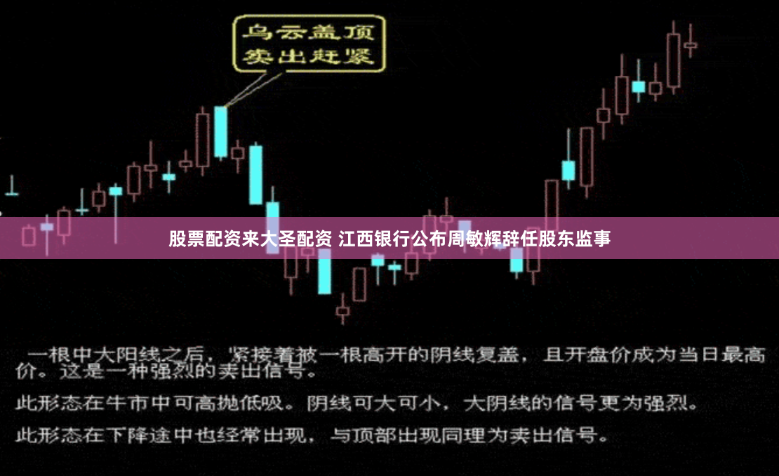 股票配资来大圣配资 江西银行公布周敏辉辞任股东监事
